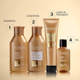 Redken All Soft Shampoo - Hidrata y nutre el cabello seco y quebrad...