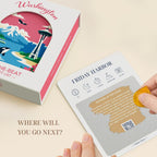 Washington Adventure - Tarjetas de lista de deseos, 50 tarjetas para rascar