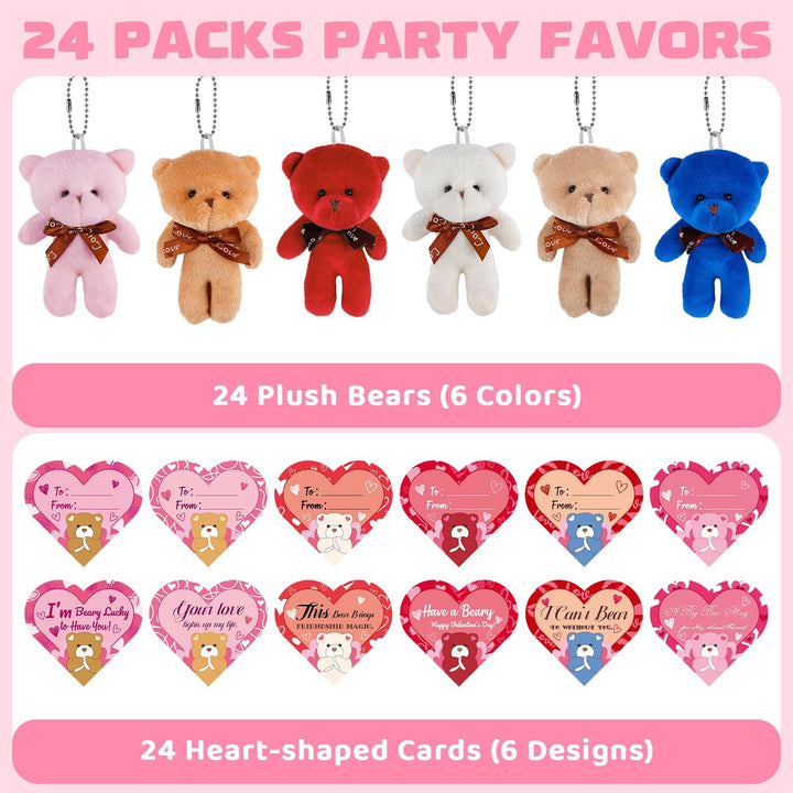 Tarjetas de regalo de San Valentín para el aula de niños