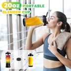 Licuadora portátil exprimidor personal para batidos batidos con funda