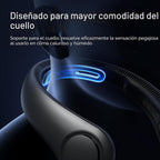 JISULIFE Ventilador de cuello portátil actualizado: collarín manos...