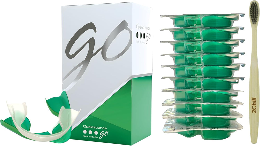 Opalescence Go 15% Mint - Bandejas blanqueadoras de dientes precarg...