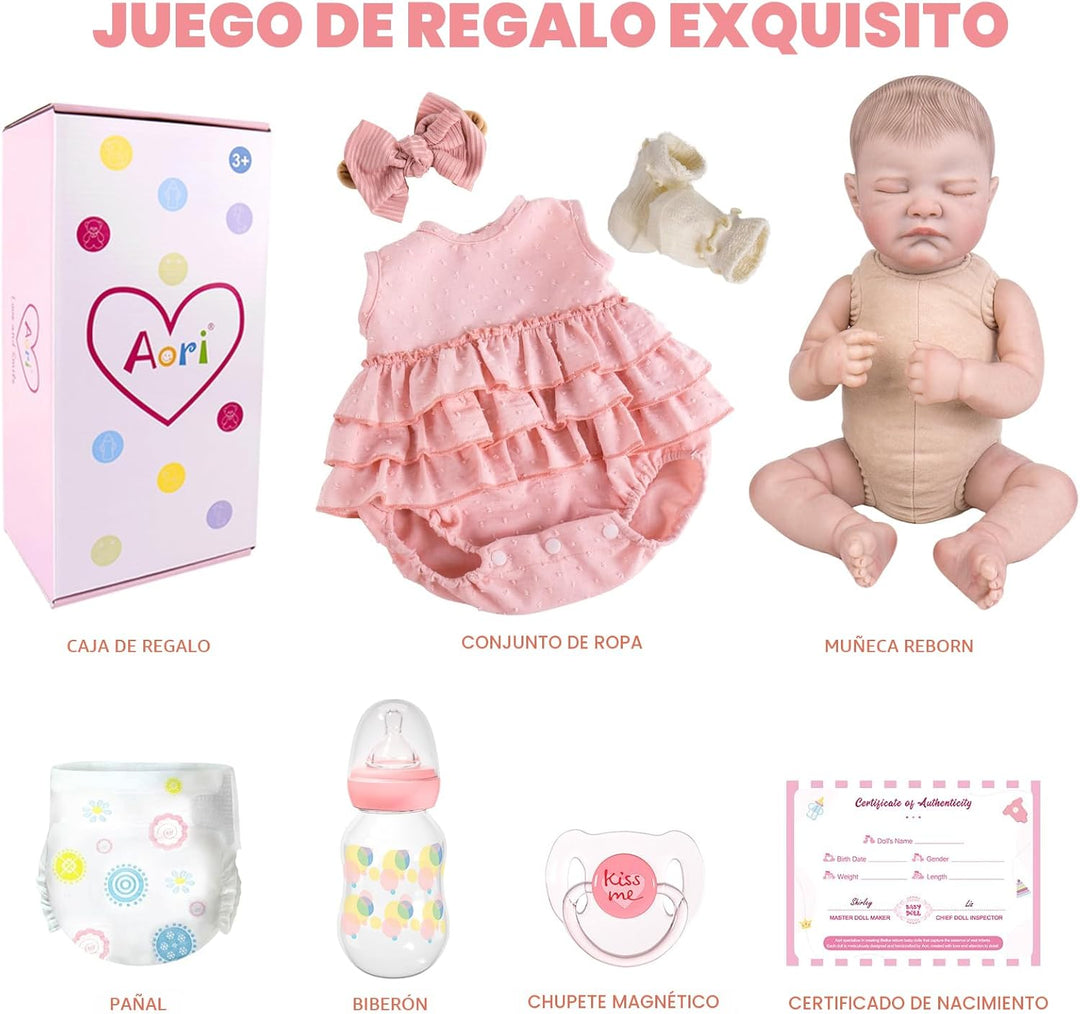 Aori Muñecas Bebé Reborn Realistas \u2013 Muñeca de bebé recién nac...
