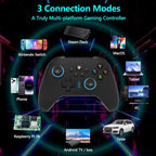 YUYIU Controlador Inalámbrico para Juegos para PC, Switch, Steam Deck, Android, iOS