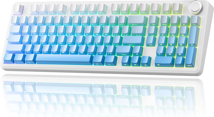 OIXOC x Aula F99 Pro Teclado mecánico para juegos 99% \u2013 Blueto...
