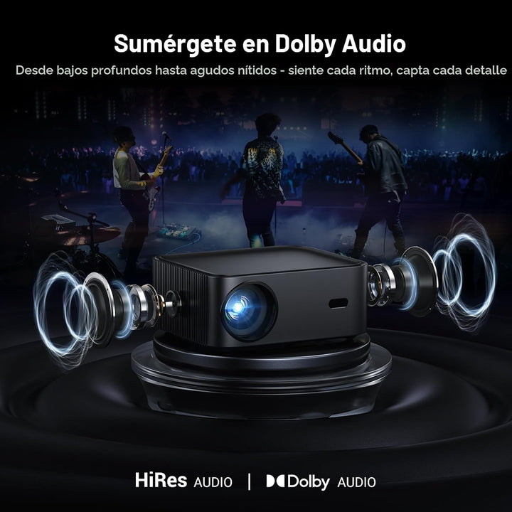 Aplicación de transmisión integrada de 1500 lúmenes ANSI, proyector...