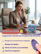 KLT Juguetes para ansiedad a granel para adultos: paquete de 50 unidades de textura de piedra preocupante – Fidgets a granel para premios de estudiantes en el aula – Juguetes silenciosos para aliviar