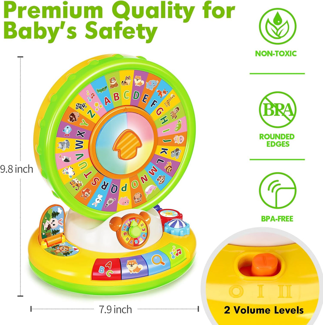 Juguete para niños y niñas de 1, 2 y 3 años, juguetes musicales de...