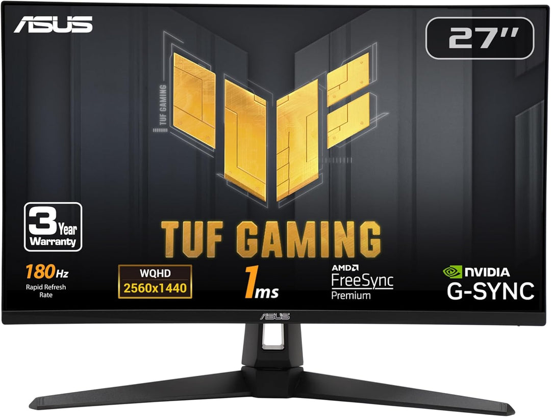 ASUS TUF Gaming VG27AQ3A - Monitor de 27 pulgadas, resolución 1440P...