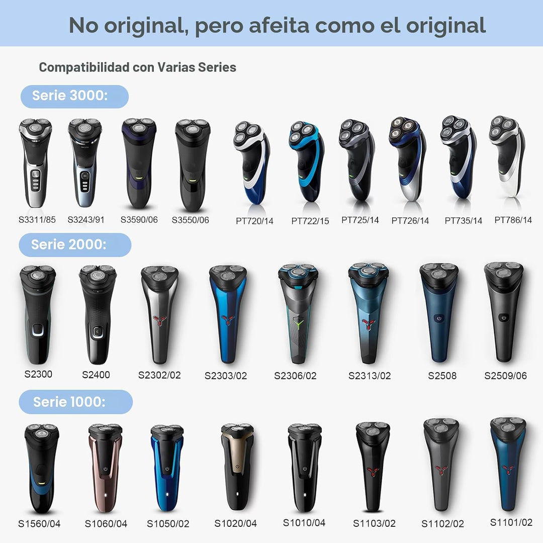 SH30 Cabezales de repuesto para Philips Norelco Shaver Series 3000,...