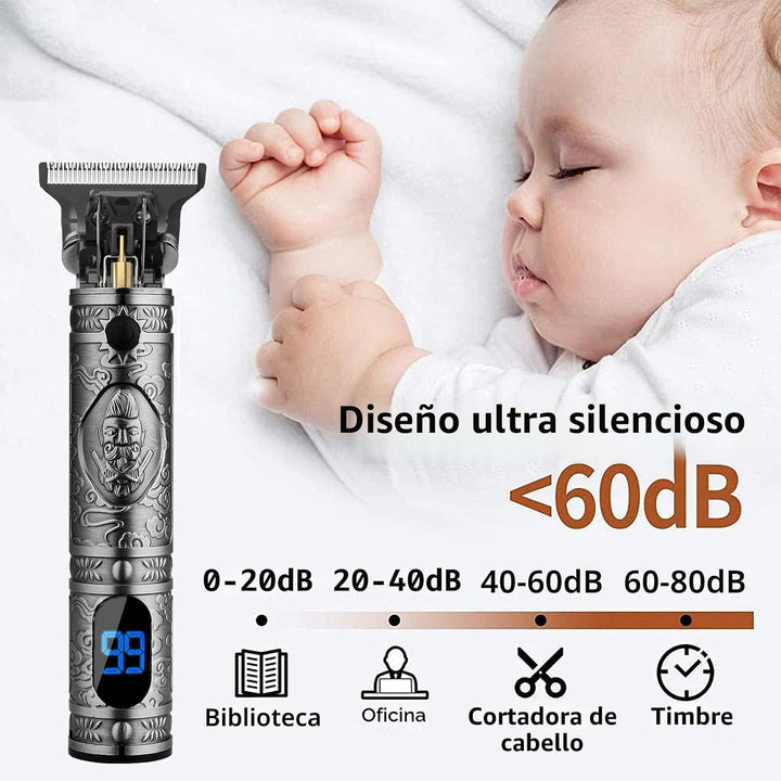 AMULISS Recortadora Profesional Cortapelos para Hombres, Juego de B...
