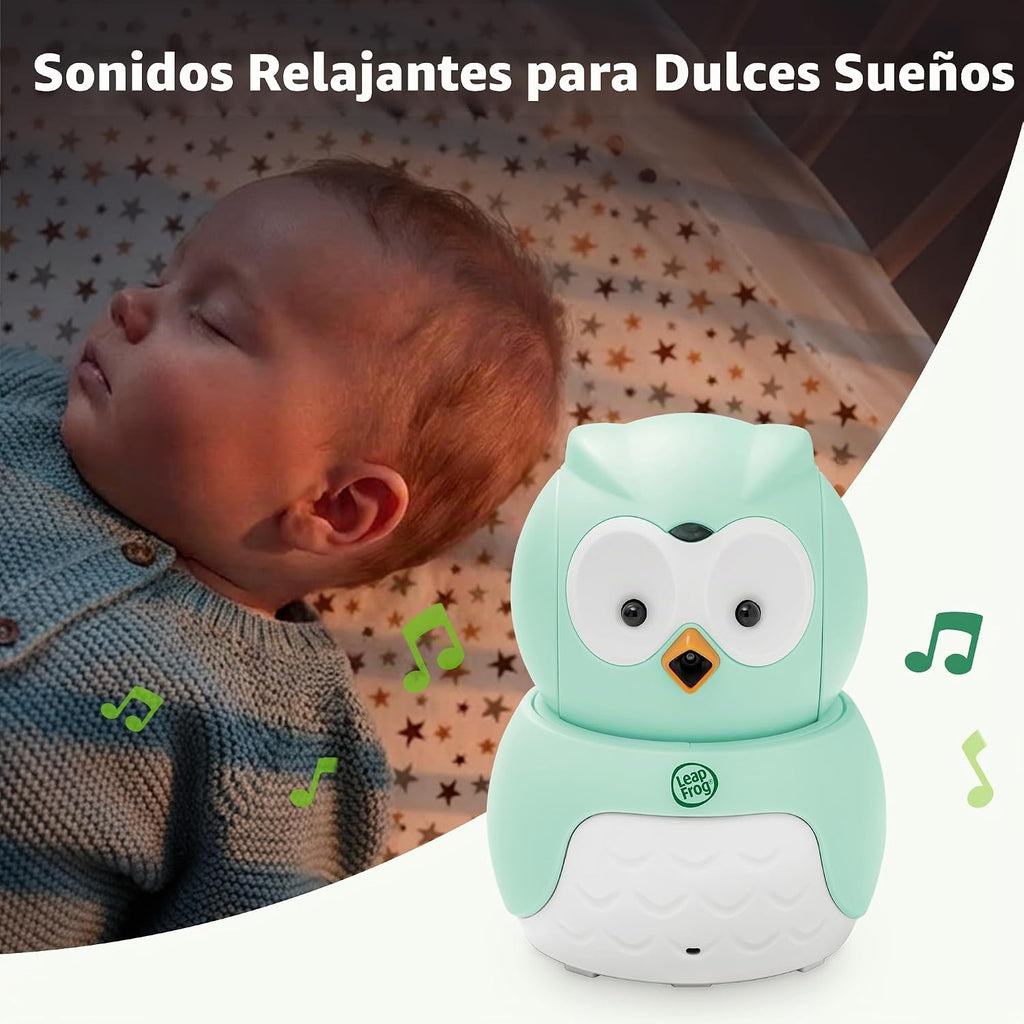 LeapFrog Cámara de monitor de bebé sin WiFi y audio LeapView Twoo, pantalla