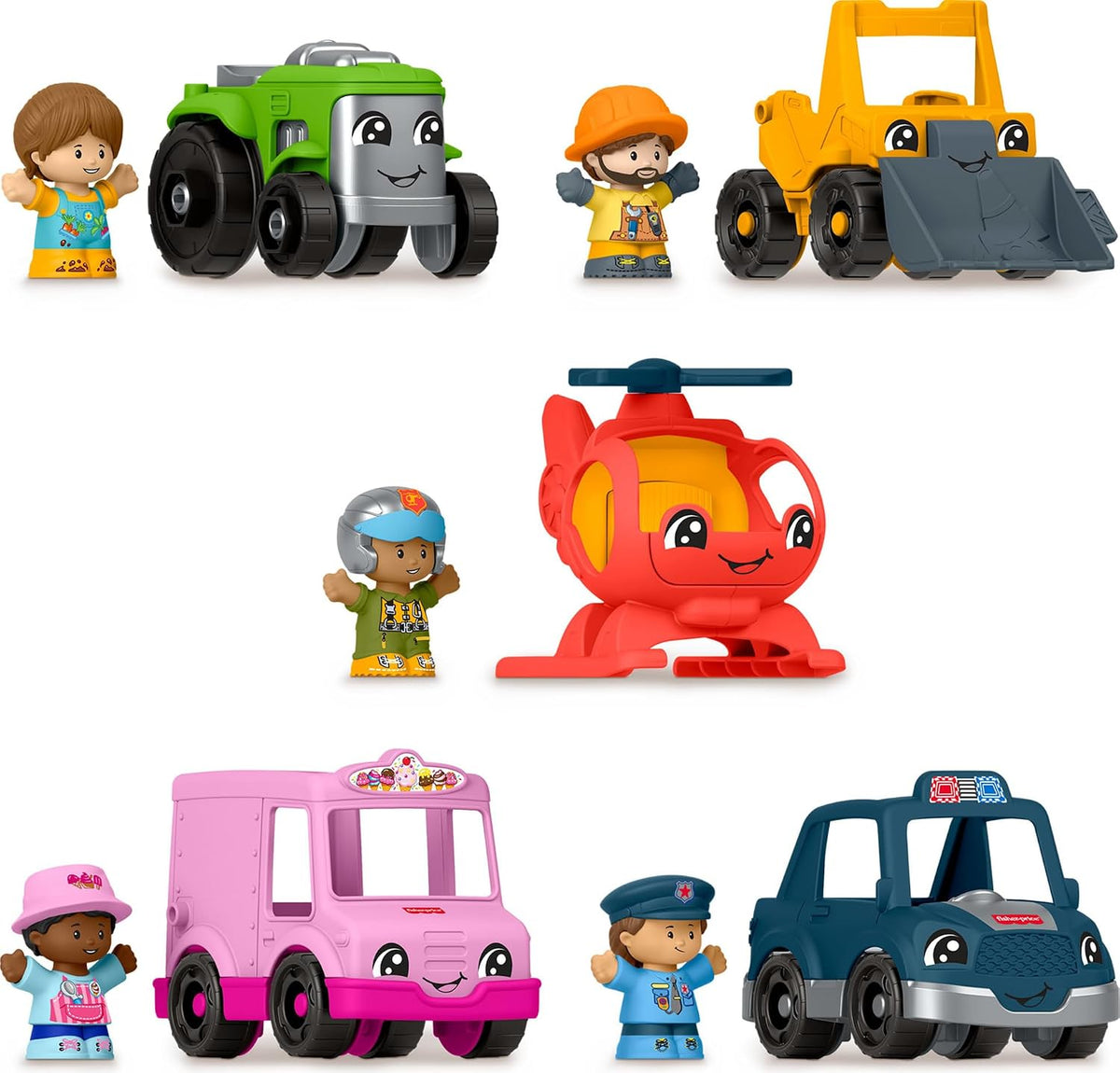 Fisher-Price Set de vehículos de actividad Little People