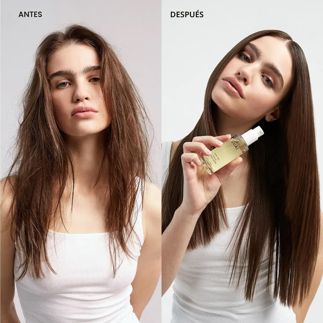 OUAI Aceite para el cabello, aceite protector del calor del cabello...