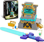 BOTW Master Sword Glowing Building Block Set,Sword Toy Set para Adults Boy Fans Kids Ages 6-12 Year Old（498PCS)