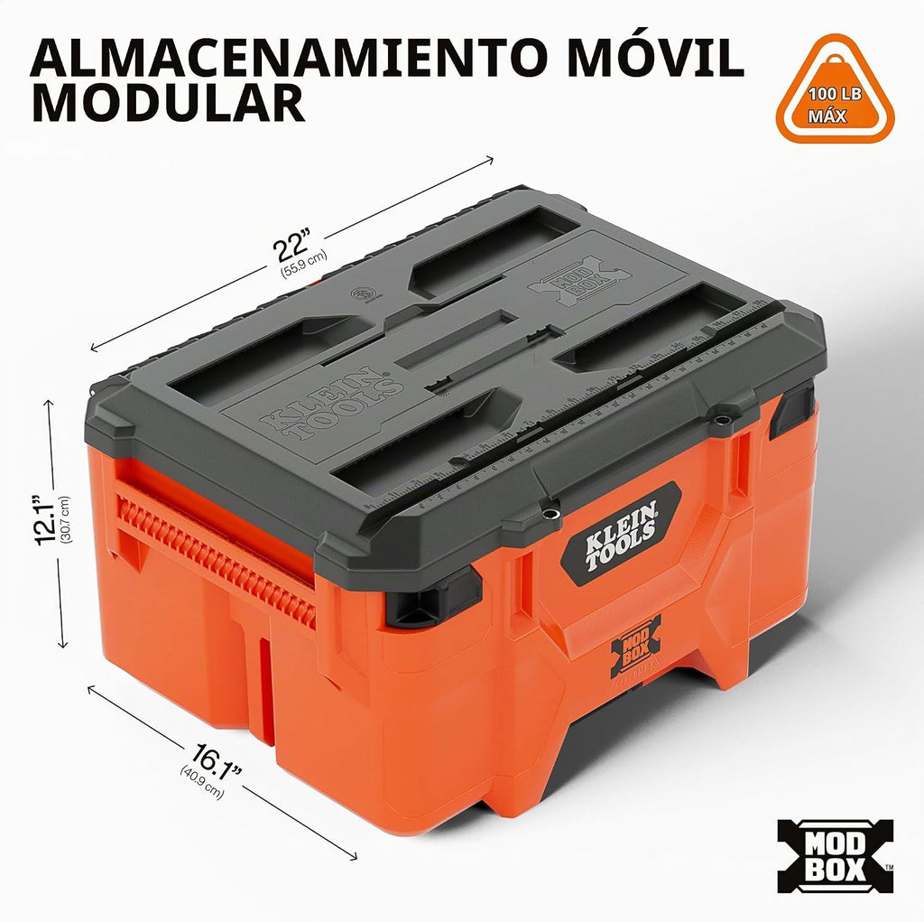 Klein Tools 54200MBX MODbox Caja de herramientas mediana