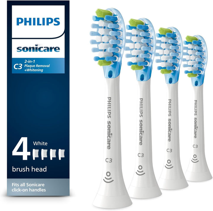 Philips Sonicare C3 Two-in-One - Cabezales de cepillo de dientes el...