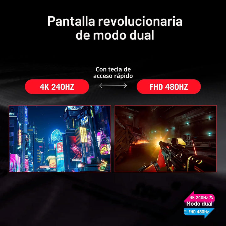 ASUS ROG XG32UCWMG 32 pulgadas 4K 240Hz brillante OLED G-SYNC Monit...