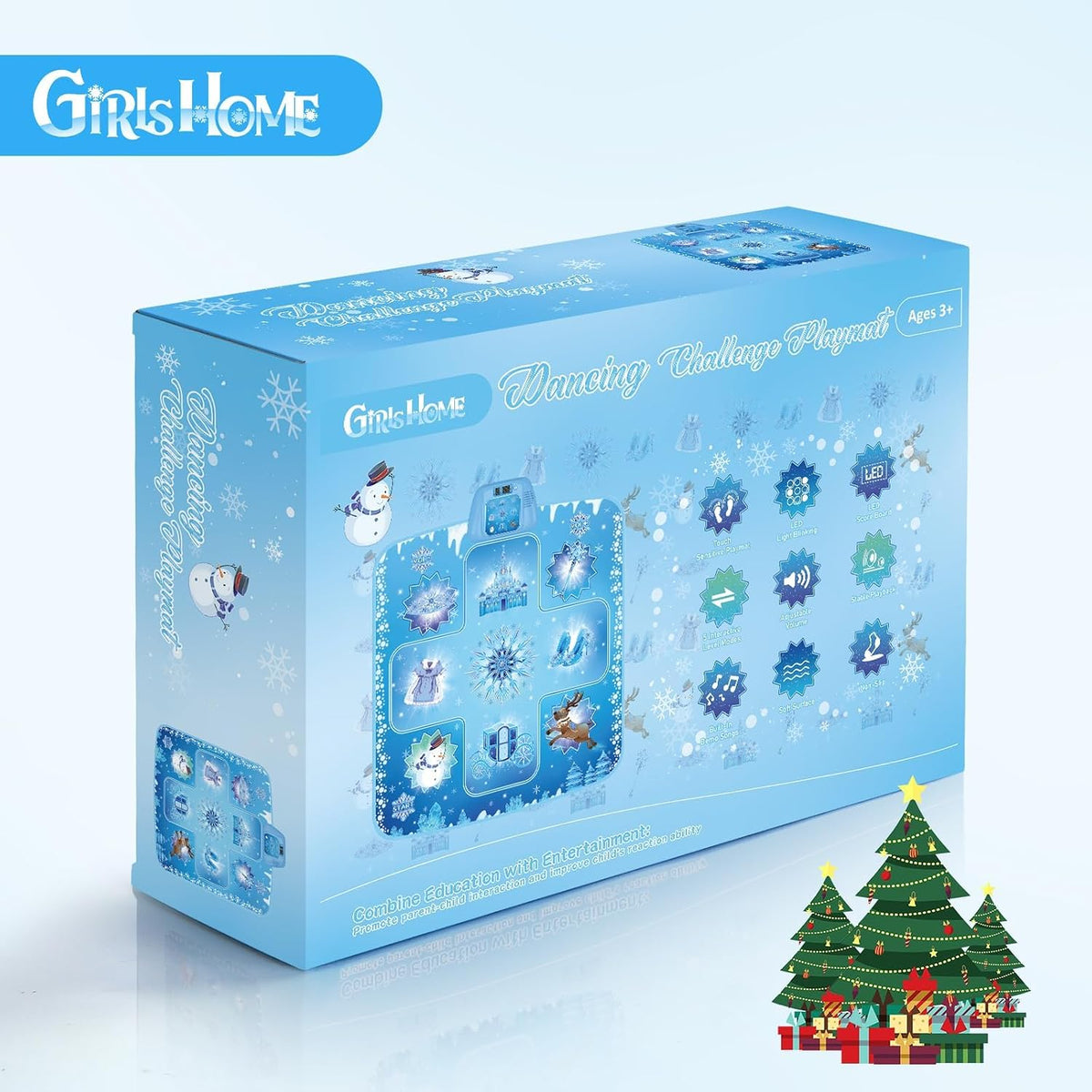 Tapete de baile de Frozen Toys para niñas de 3 a 12 años