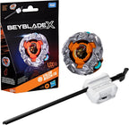 Hasbro Beyblade X Valor Bison FB UX Infinity Starter Pack Set, Takara Tomy Spinning Top (tipo resistencia) y arrancador, juego Battle Spinner, juguete, a partir de 8 años