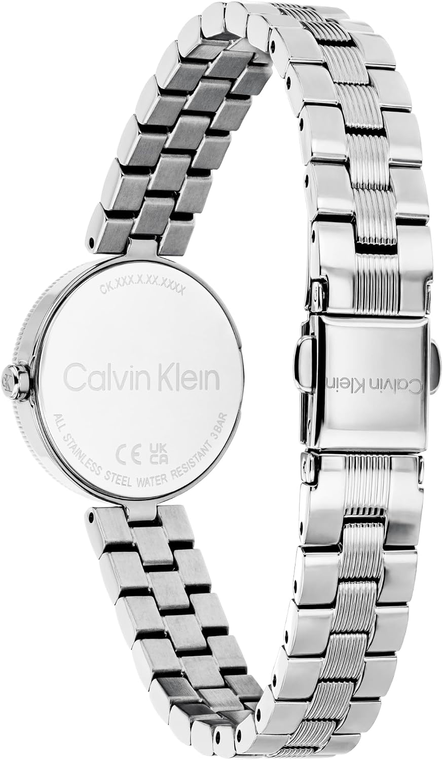 Calvin Klein Reloj de cuarzo de dos manecillas para mujer Gleam