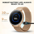EGQINR GPS Smart Watch para Hombres y Mujeres, 1.32" AMOLED, Seguimiento de Actividad 5ATM
