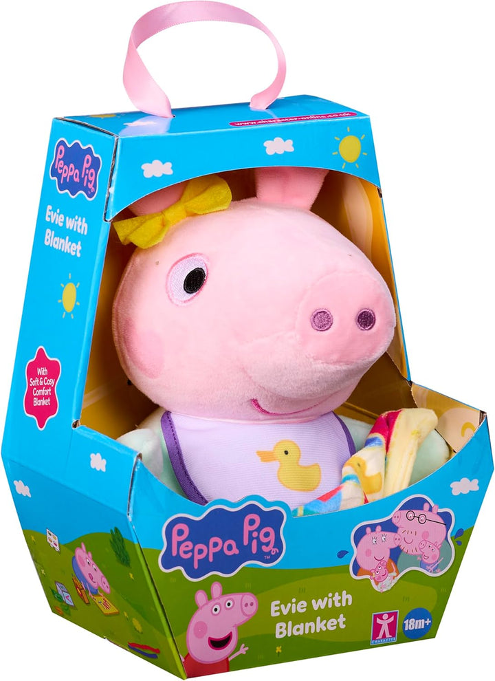Peppa Pig Baby Evie Blanket Plush Toys Baby Toys