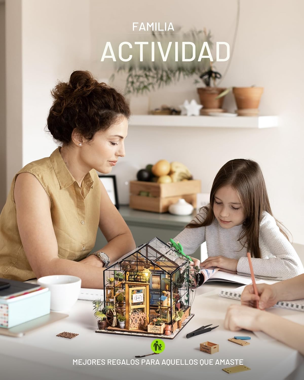 Rolife - Kit de casa de muñecas en miniatura invernadero
