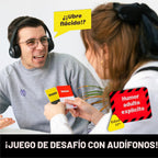 Sorry What - Award Winning Headphone Challenge Party Game para Adults 17+