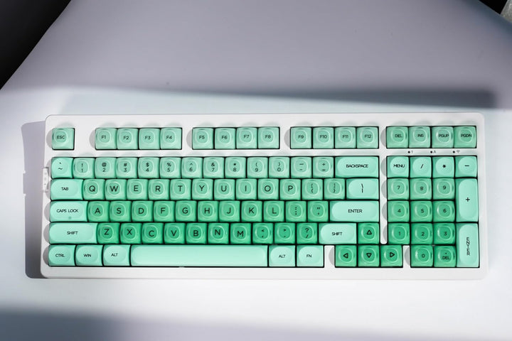 ZORNHER ZH980 Foundation Mechanical Keyboard,95% Green Creamy Keybo...