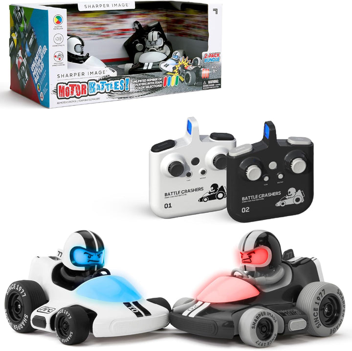 Sharper Image® Motor Battles RC Team Battle Racers - Coches de comb...