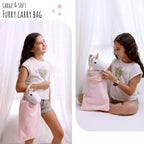 Perfectto Design Muñeca Unicornio Bailarina Animal de Peluche para Niñas - Juego de Muñeca de Juguete de Peluche, Bolsa, Ropa de Tutú, Alas - Juego para Regalo de Niña de 3 4 5 Años para Niña Pequeña