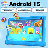 Tablet Android 15 para niños, tabletas de 10 pulgadas para niños, 8...