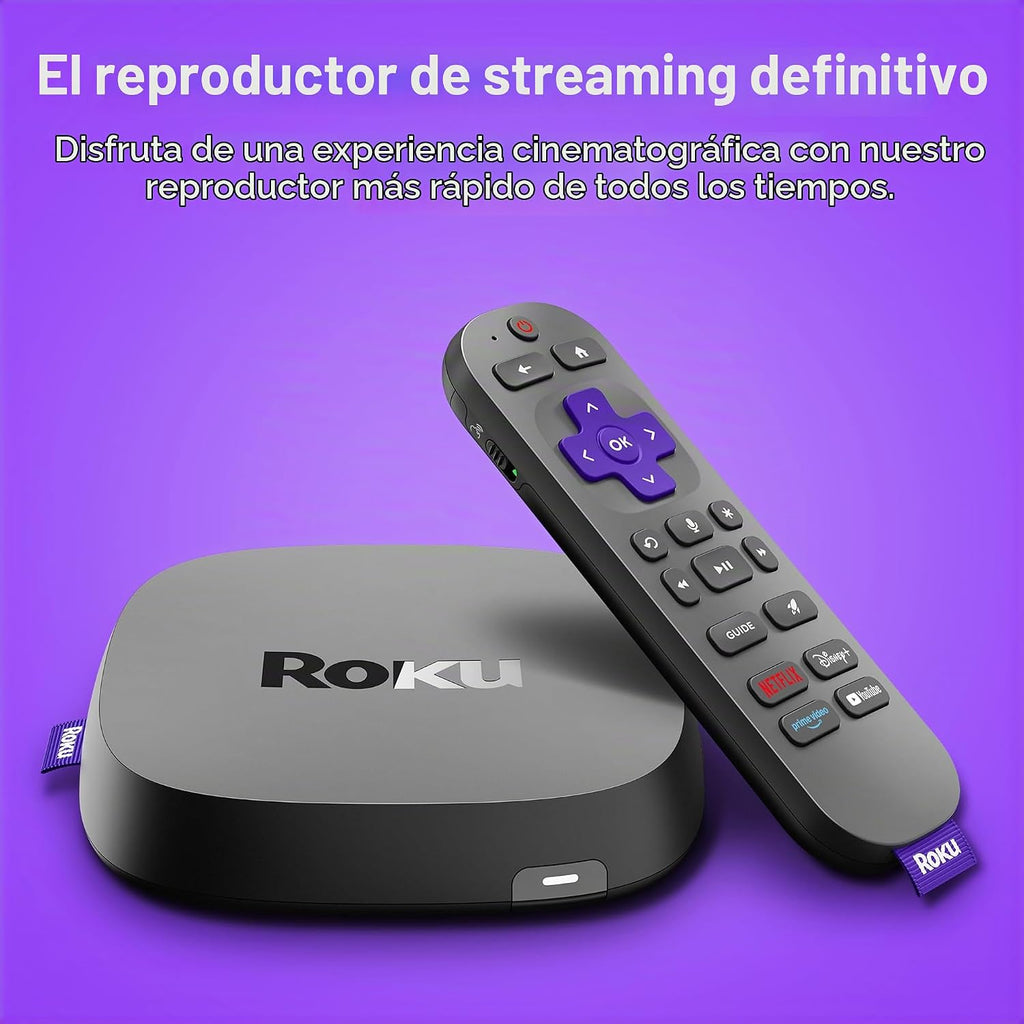 Roku Ultra, Ultimate Streaming Player - 4K Streaming Device para TV