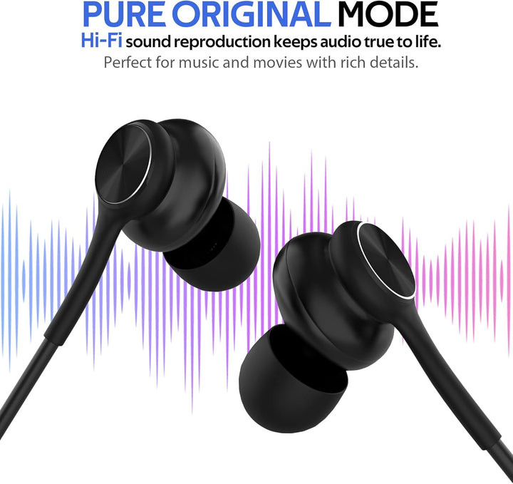 GWVTJQ Auriculares con cable USB-C intrauriculares, con 3 años de g...
