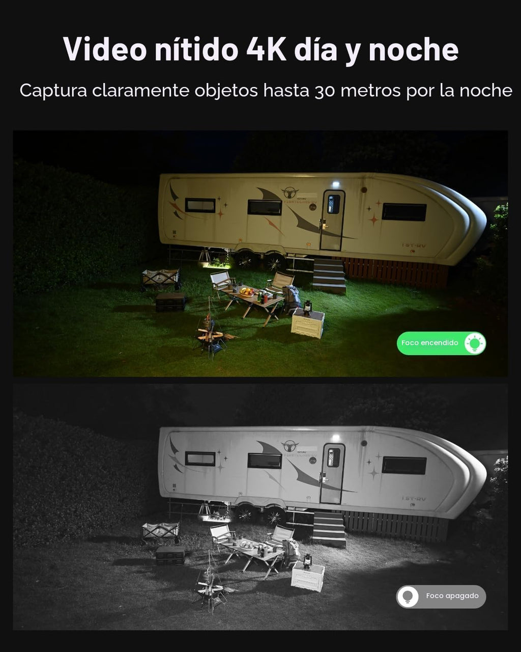 REOLINK Cámara de seguridad celular dual de la lente 4K al aire libre