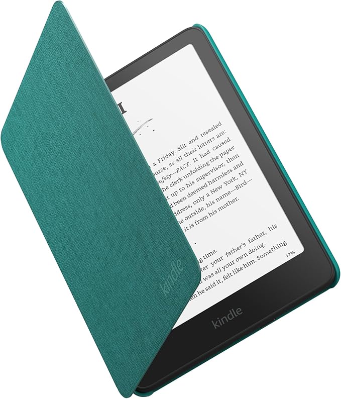 Funda para Amazon Kindle Paperwhite y Kindle Colorsoft. Funda protectora ligera e impermeable - Tela