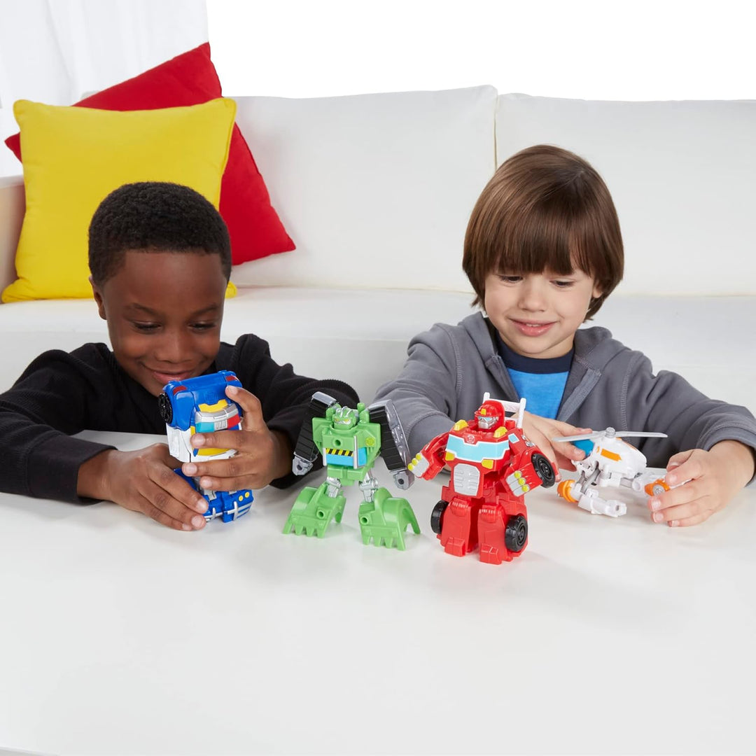 Transformers Rescue Bots Griffin Rock Team Figuras de acción (exclu...