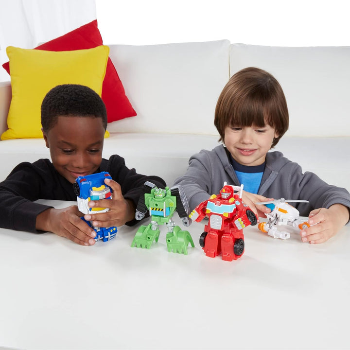 Transformers Rescue Bots Griffin Rock Team Figuras de acción (exclu...
