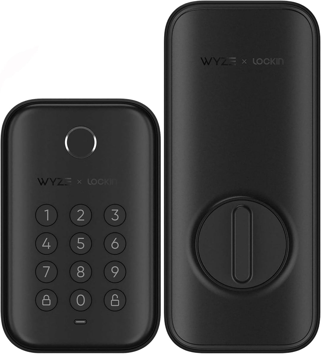 Wyze - Perno de bloqueo automático, desbloqueo de huellas dactilare...