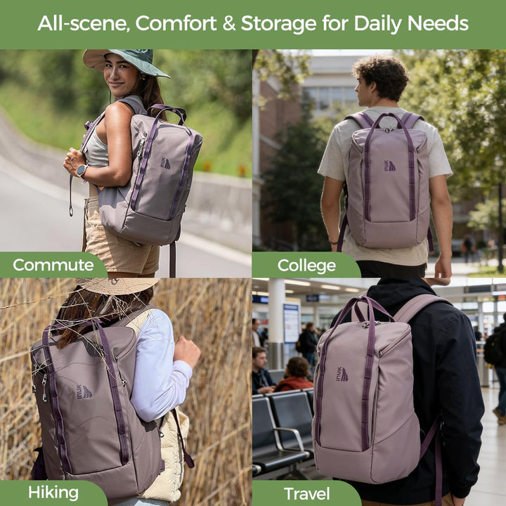 INUK Mochila para laptop para estudiantes universitarios y trabajo,...
