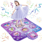 Tapete de baile para niñas de 3 a 12 años, tapete de baile de juguetes Frozen con Bluetooth