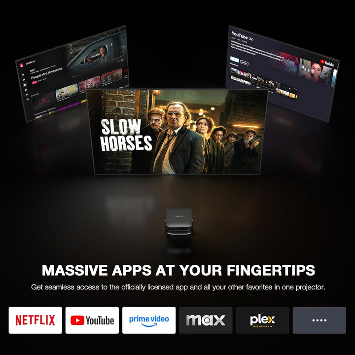 【Aplicación con Licencia Oficial y 1080P Nativo】El Mini Proyector I...
