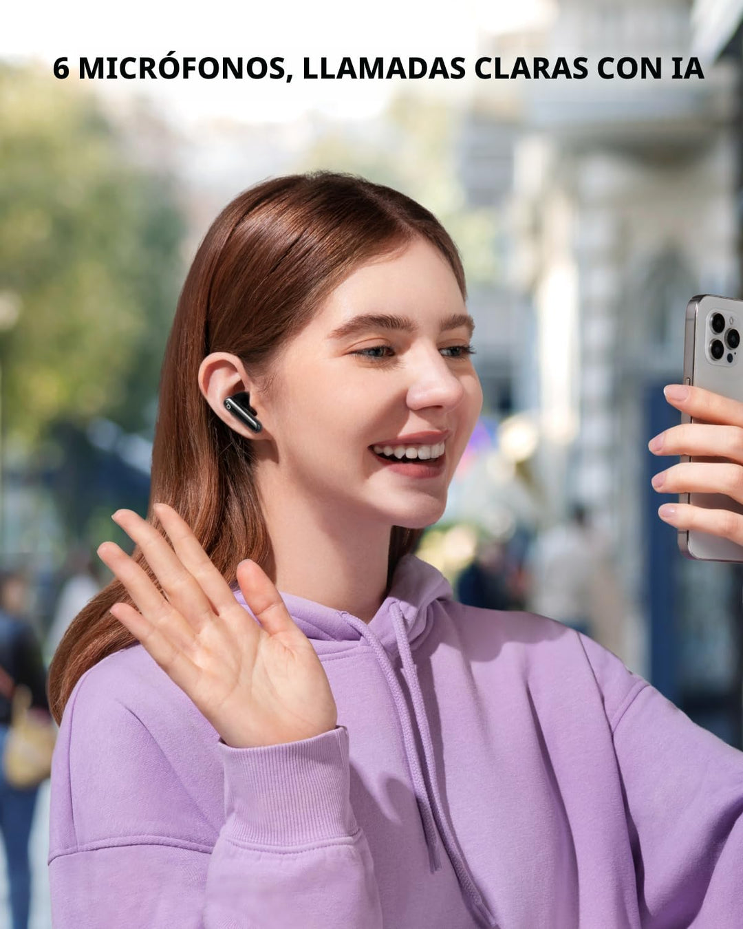 Soundcore P40i by Anker, auriculares inalámbricos con cancelación d...