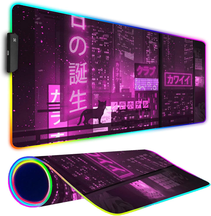 Armanza Alfombrilla de Ratón RGB para Juegos, Alfombrilla Grande co...