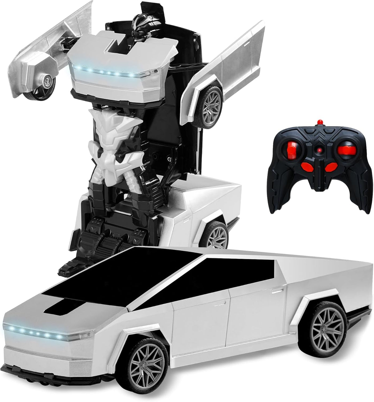 SANGQAOFU Coche de Control Remoto Juguetes Coches Transformadores I...