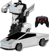 SANGQAOFU Coche de Control Remoto Juguetes Coches Transformadores I...