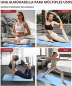 HAPBEAR Esterilla de yoga plegable de 72 x 24 x 0.24 pulgadas (0.236 in