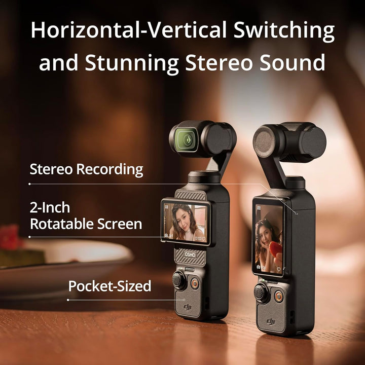 DJI Osmo Pocket 3 Creator Combo cámaras de vlogging con