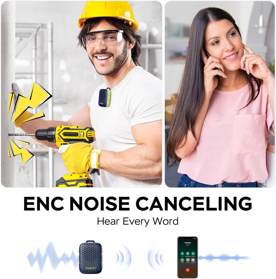 INSMY Altavoces Bluetooth portátiles, impermeabilidad IP67, altavoz...